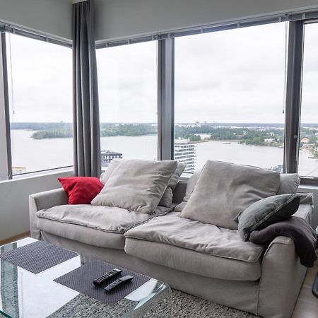 18Th Floor Helsinki High Point 1 Bdr Apartment With City View - Free Garage Parking 외부 사진