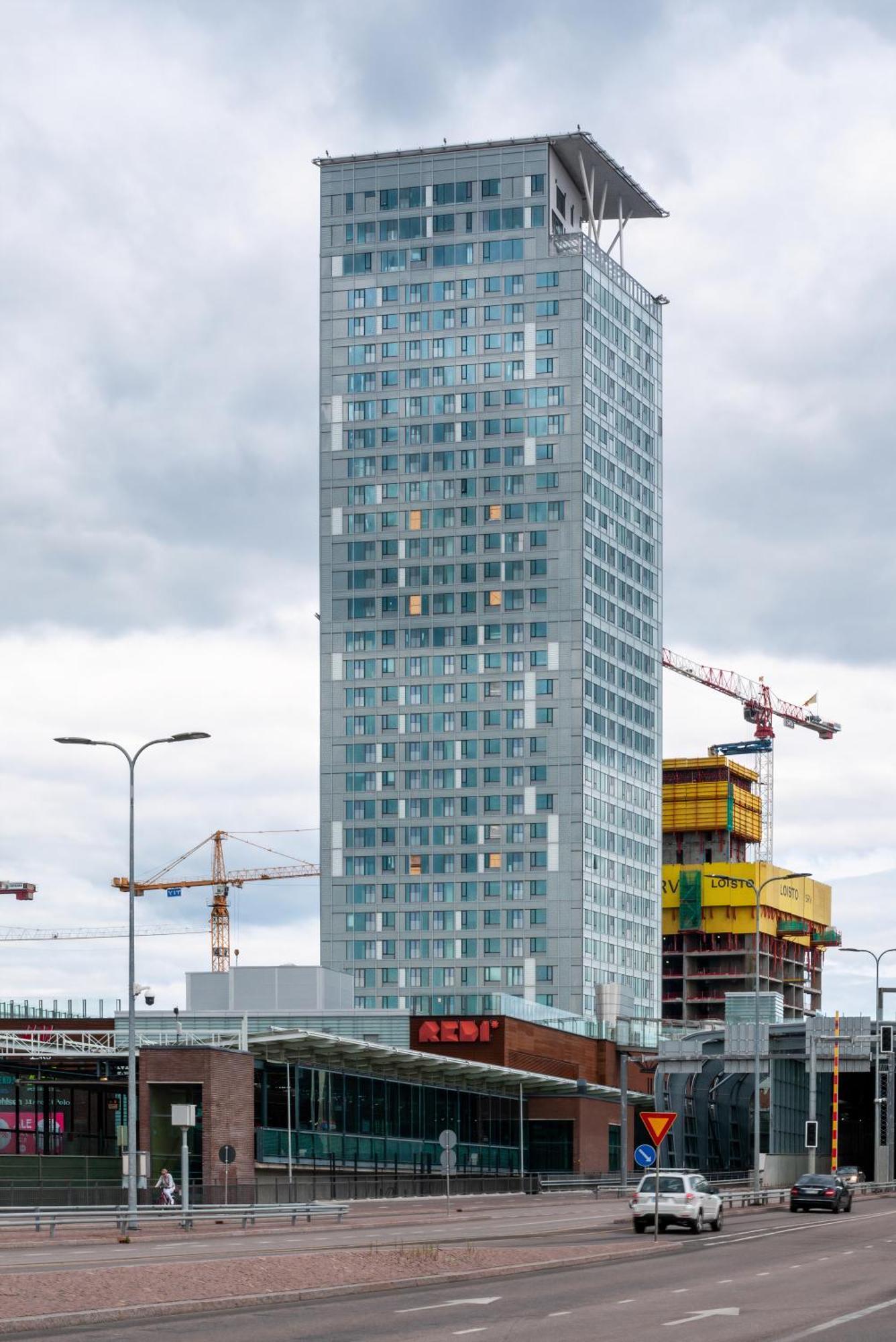 18Th Floor Helsinki High Point 1 Bdr Apartment With City View - Free Garage Parking 외부 사진