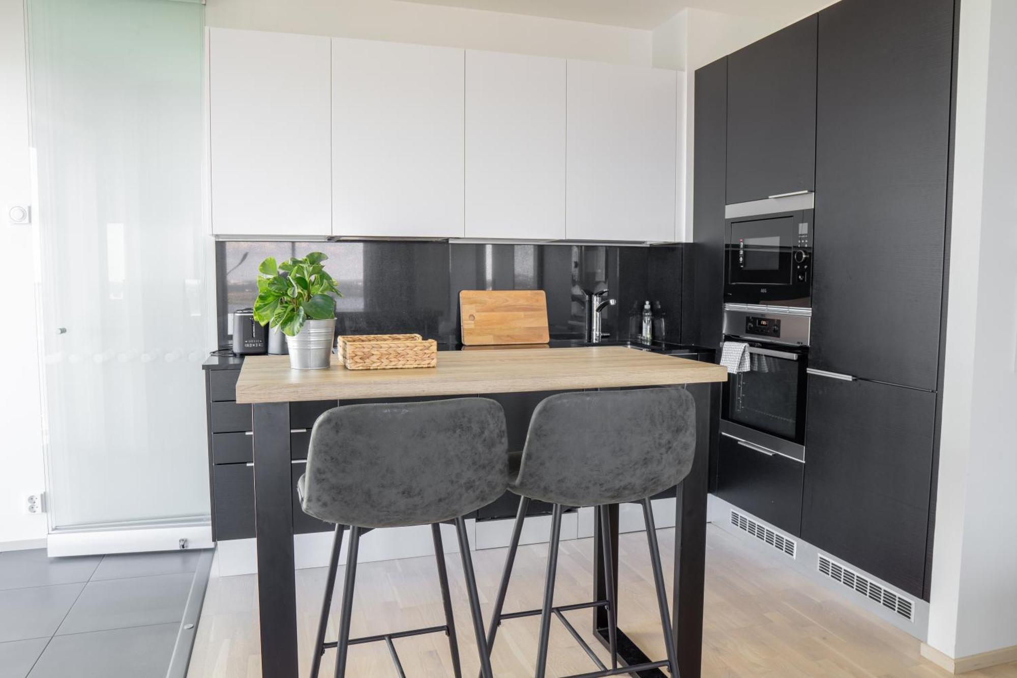 18Th Floor Helsinki High Point 1 Bdr Apartment With City View - Free Garage Parking 외부 사진