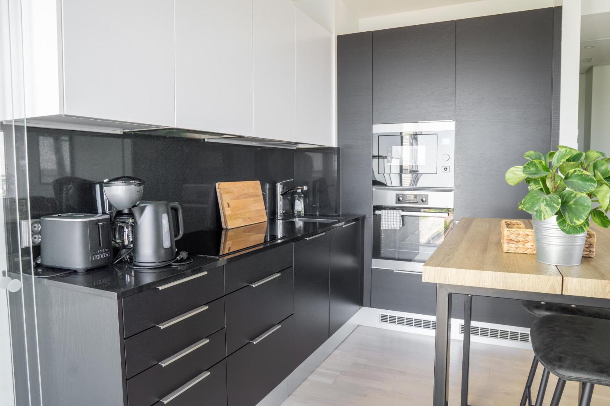 18Th Floor Helsinki High Point 1 Bdr Apartment With City View - Free Garage Parking 외부 사진