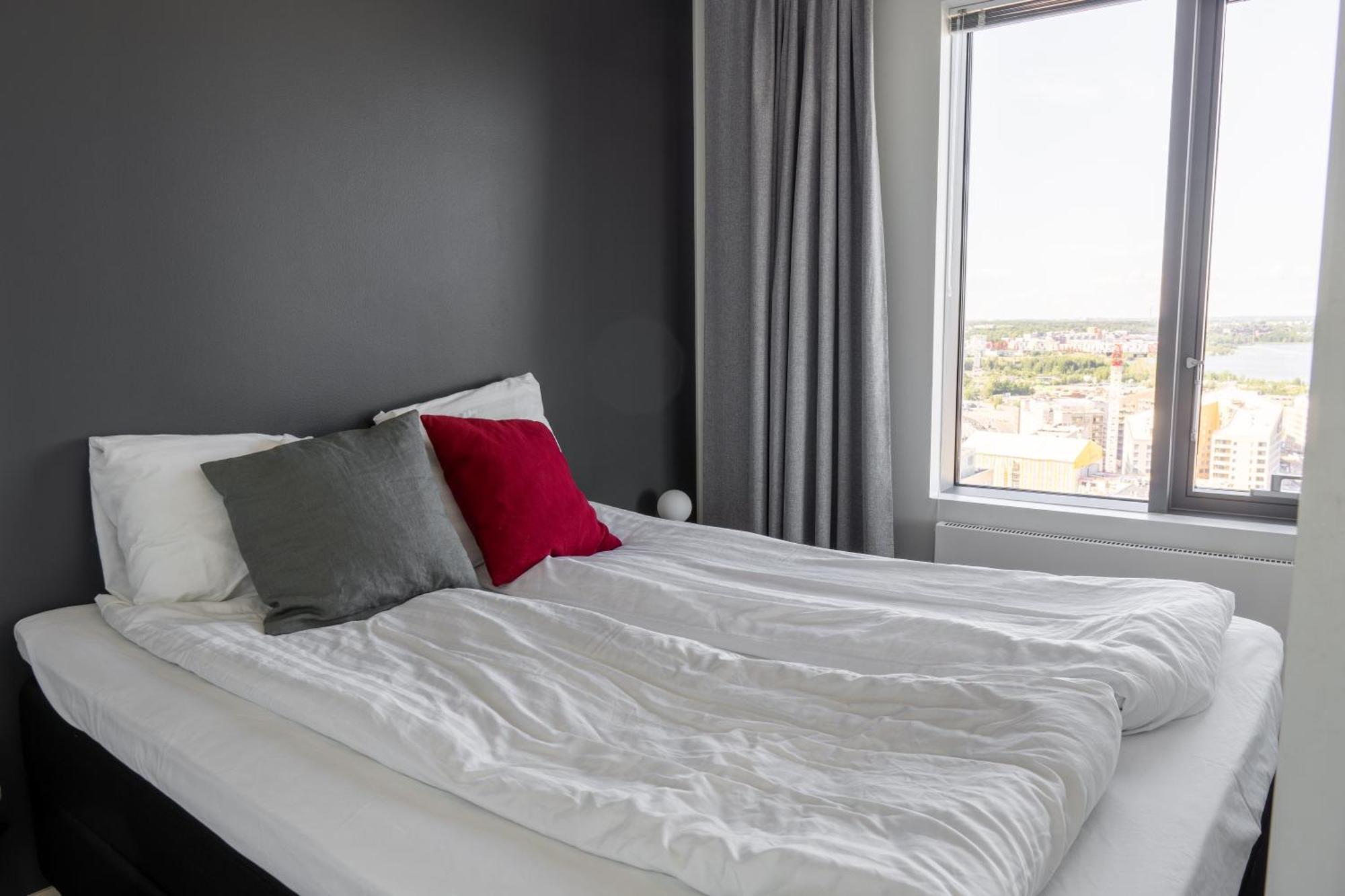 18Th Floor Helsinki High Point 1 Bdr Apartment With City View - Free Garage Parking 외부 사진