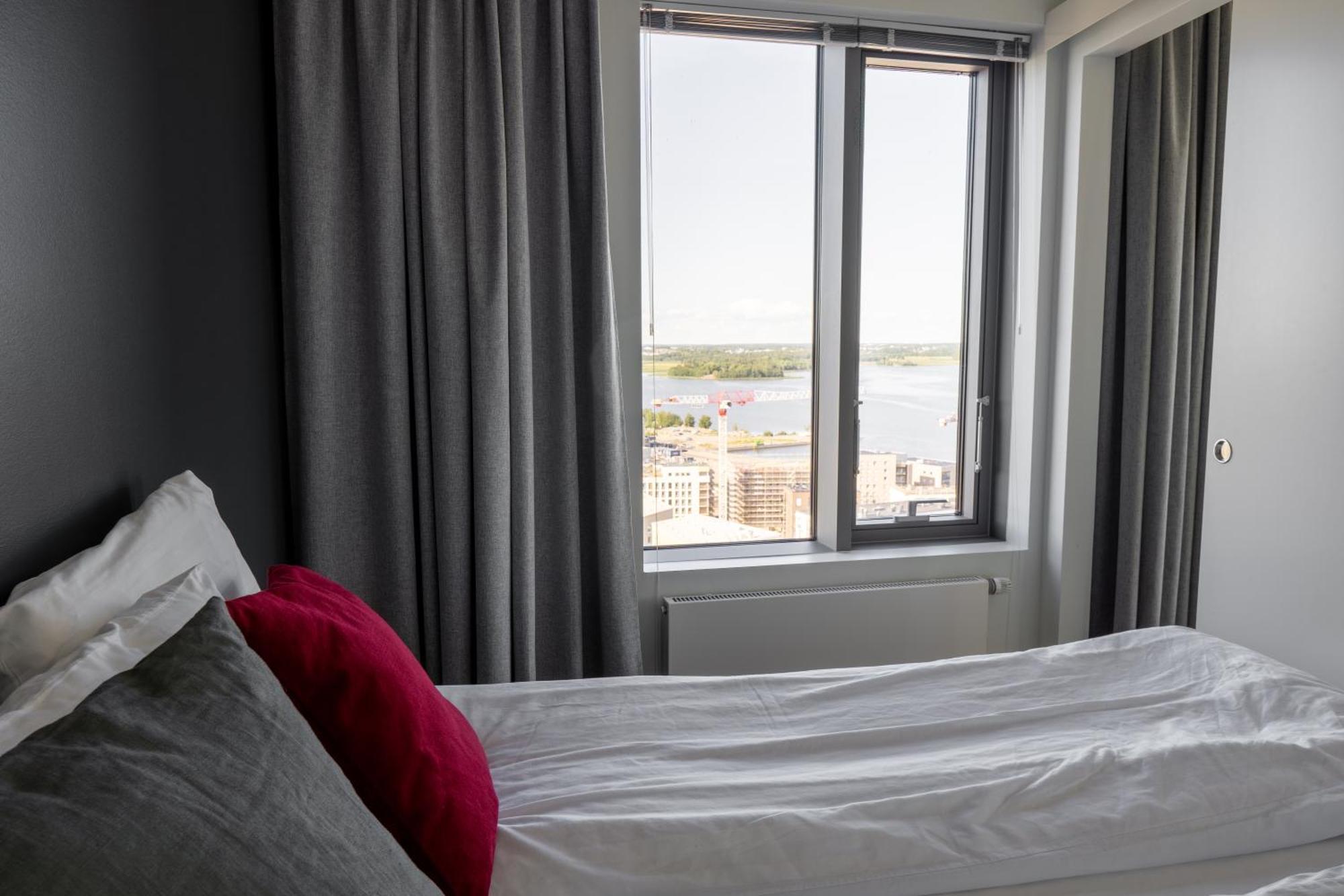 18Th Floor Helsinki High Point 1 Bdr Apartment With City View - Free Garage Parking 외부 사진